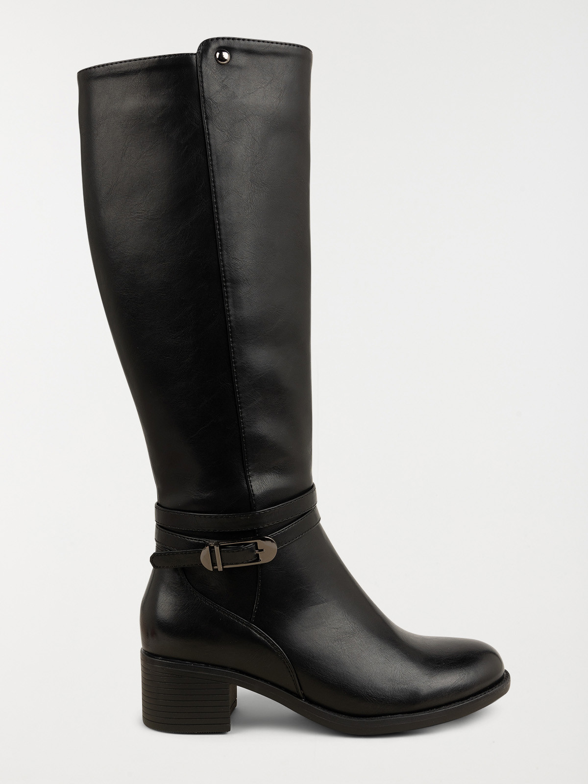 Bottes noires plates femme (36-41)