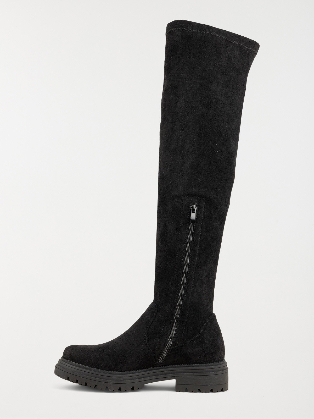 Bottes noires plates femme (36-41) Bottes noires plates femme (36-41)