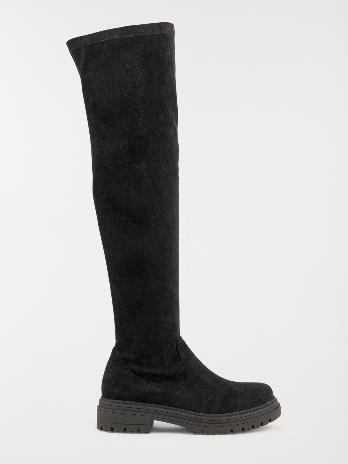 Bottes noires plates femme (36-41)