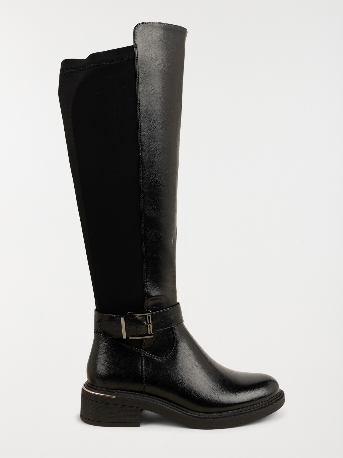 Botte plate bride cheville femme (36-41)