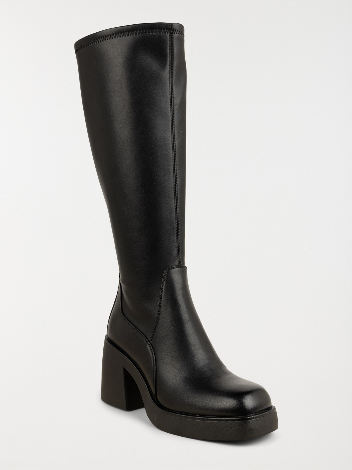 Bottes à talon noires femme (36-41)