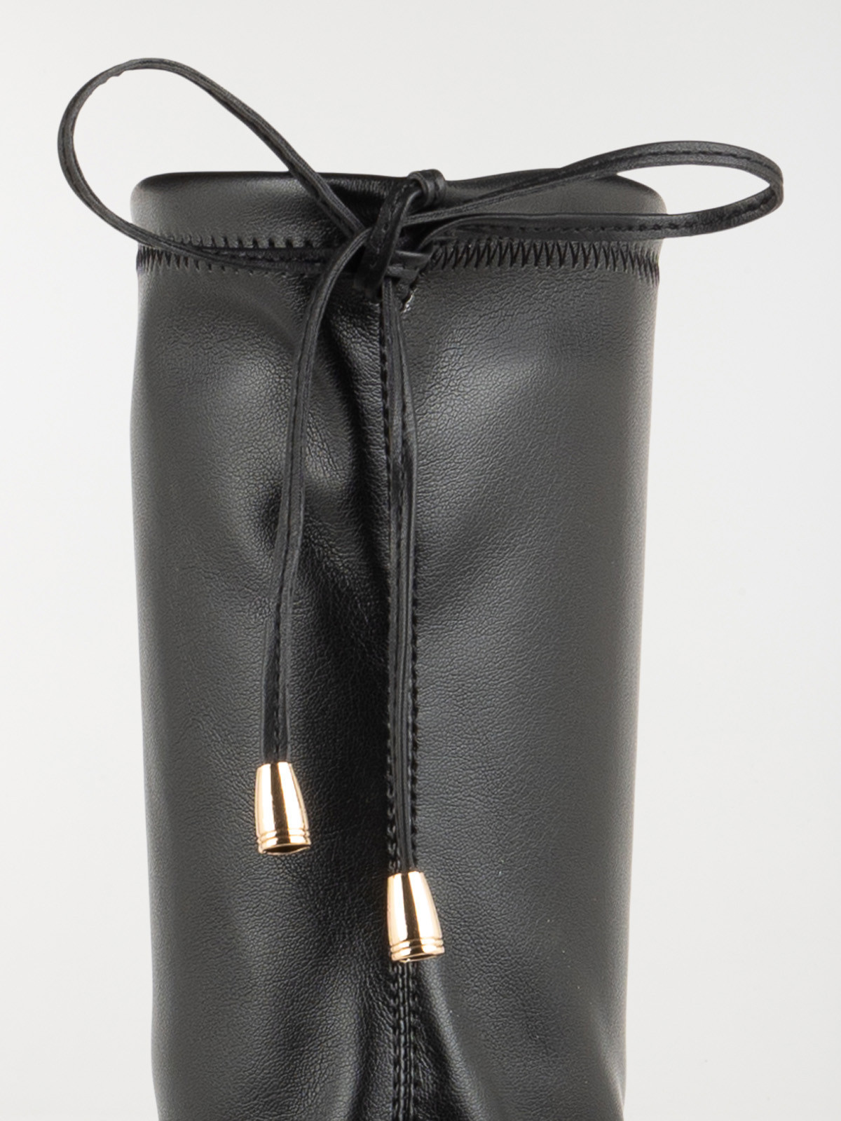 Cuissardes noires à talon femme (36-41)