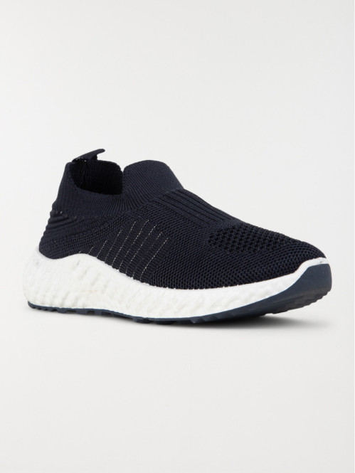 Baskets chaussettes navy fille (31-35) Baskets chaussettes navy fille (31-35)