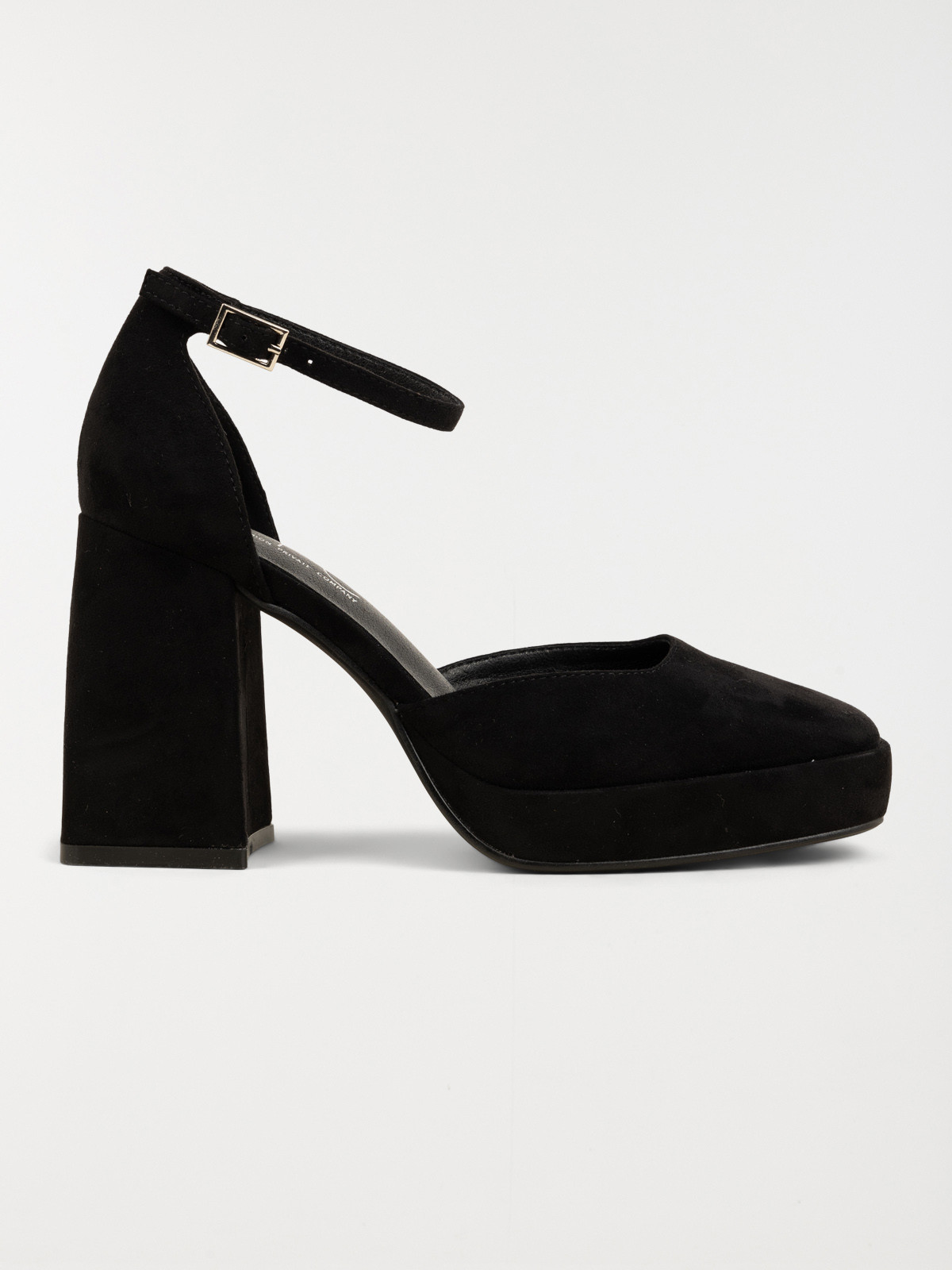 Escarpins suédines femme noir (36-41)