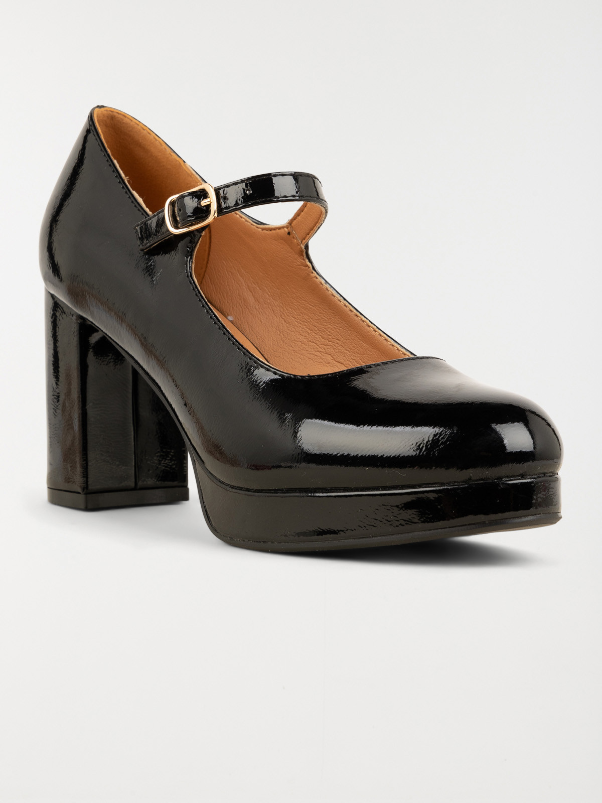 Escarpins vernis noirs femme (36-41)