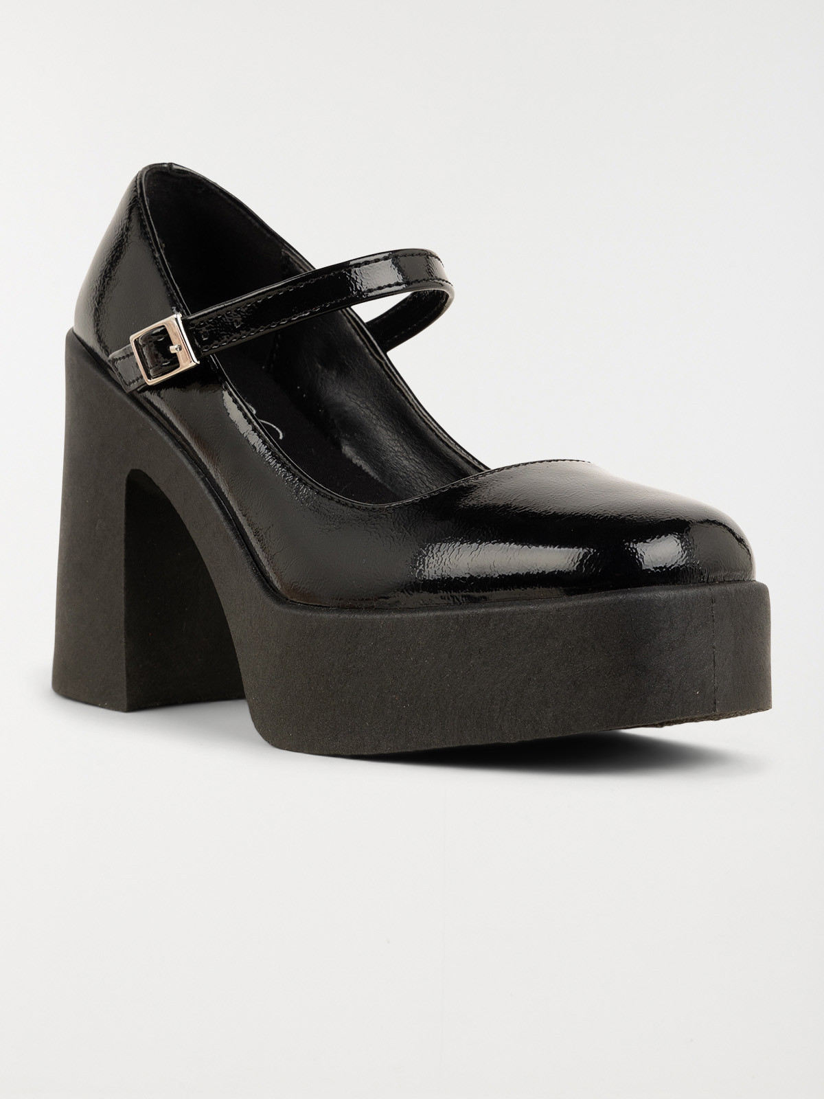 Escarpin plateforme noir femme (36-41)