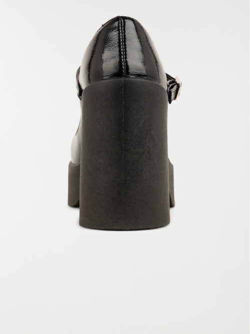 Escarpin plateforme noir...