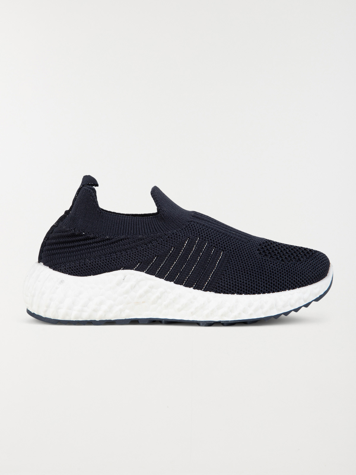 Baskets chaussettes navy fille (31-35)