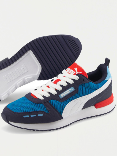 Baskets PUMA bleu rouge homme (41-46)