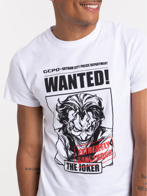 T-shirt blanc Joker homme T-shirt blanc Joker homme
