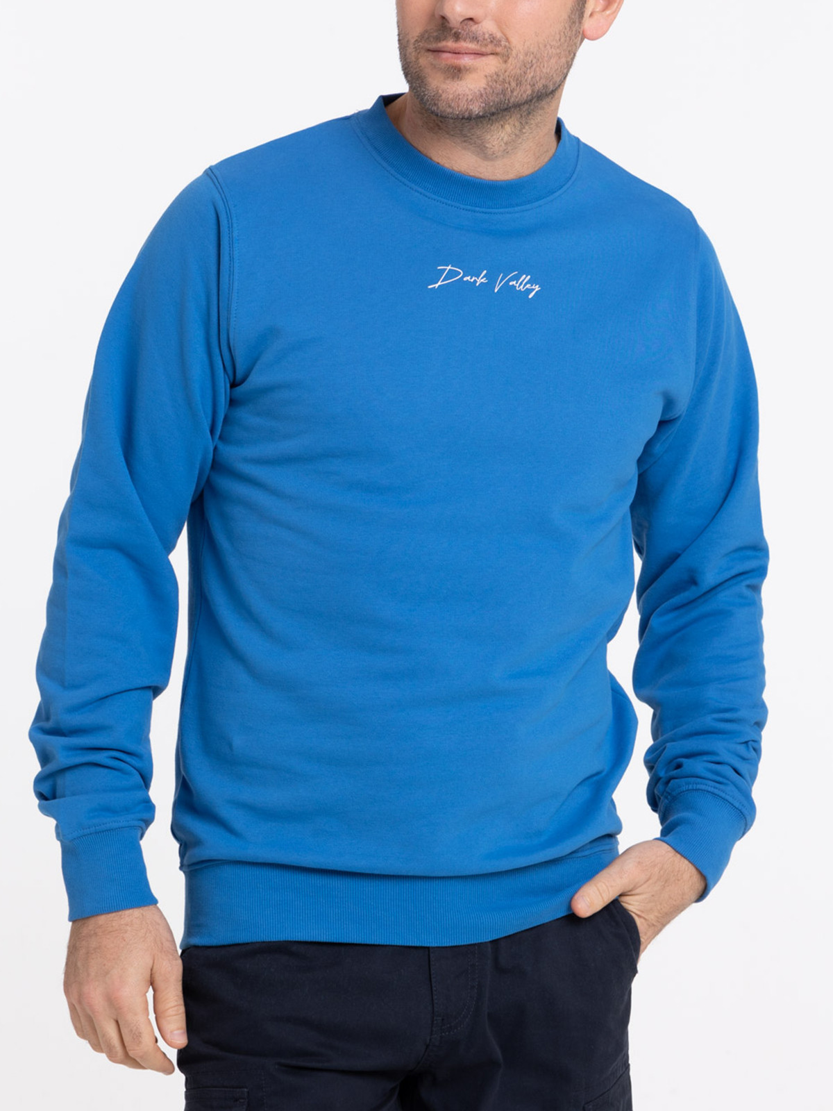 Sweat star blue homme