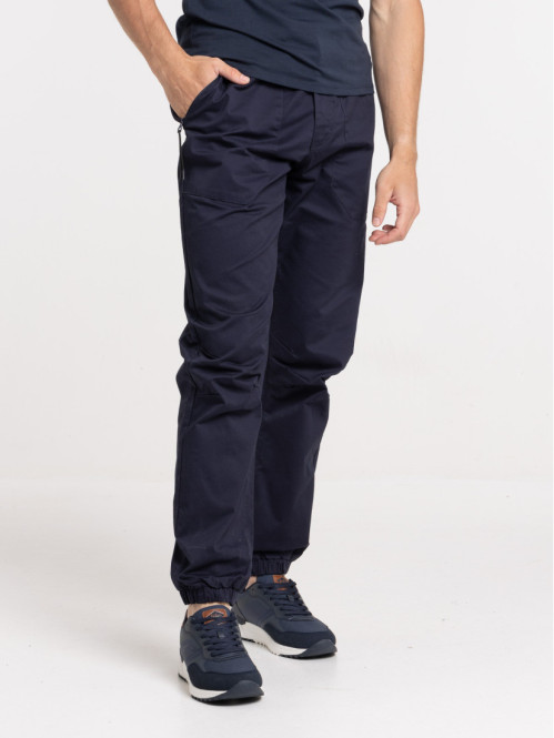 Pantalon marine navy homme