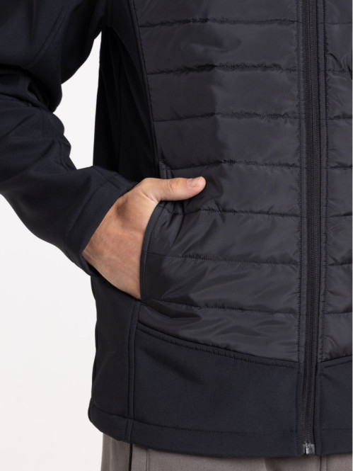 Veste noire à capuche homme Veste noire à capuche homme