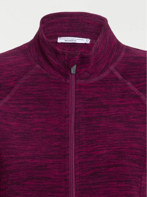 Polaire fushia zippée femme Polaire fushia zippée femme