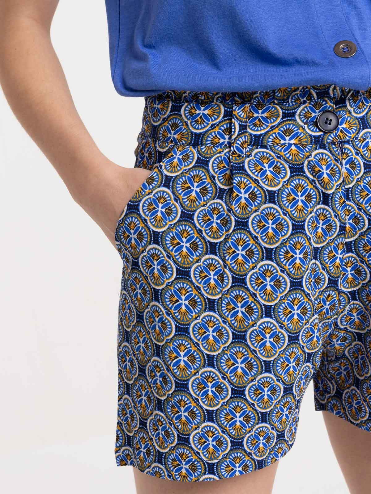 Short imprimé graphique femme Short imprimé graphique femme