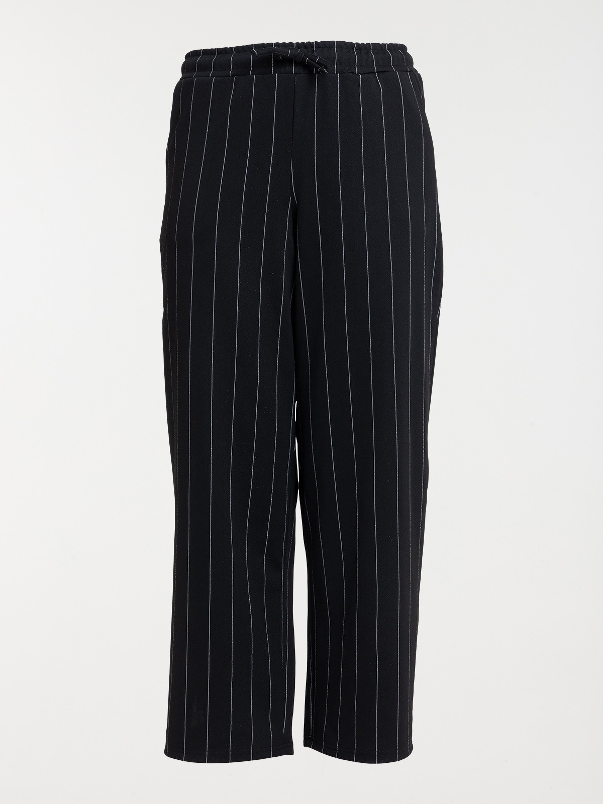 Pantalon rayé grande taille femme Pantalon rayé grande taille femme
