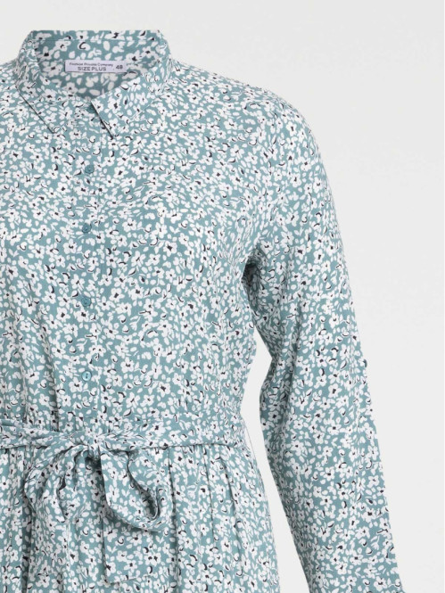 Robe florale grande taille...