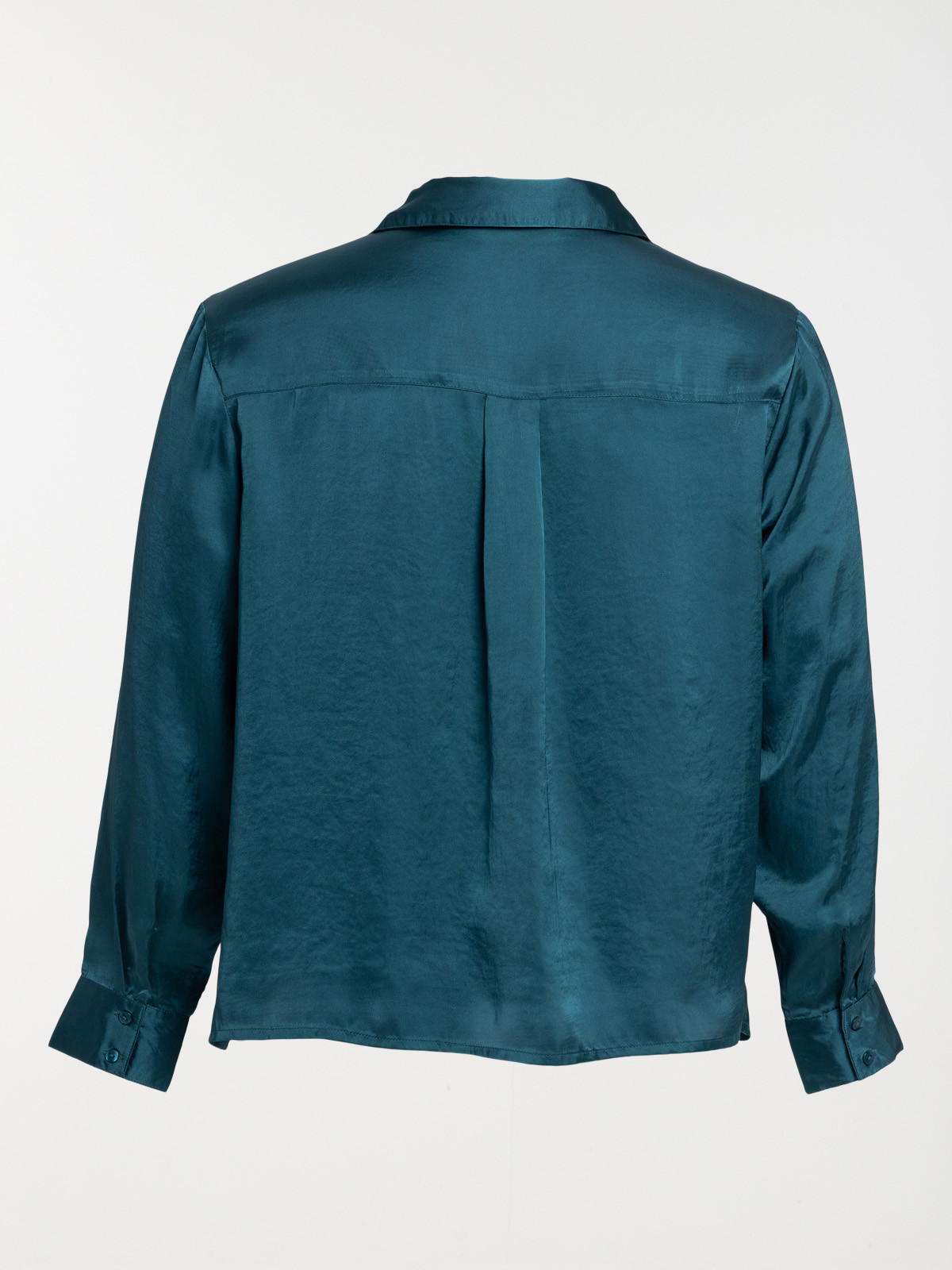 Chemise vert british grande taille femme