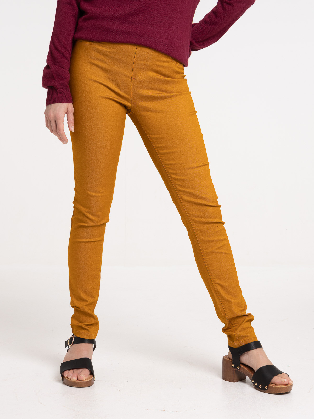 Jegging coloris oxyde femme