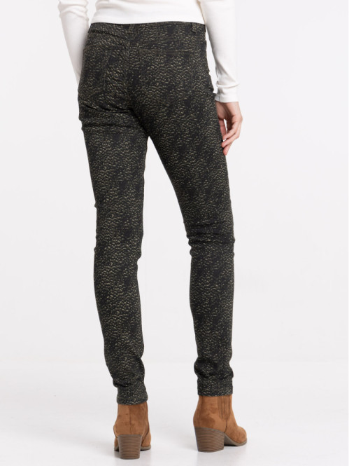 Pantalon imprimé kaki quite...