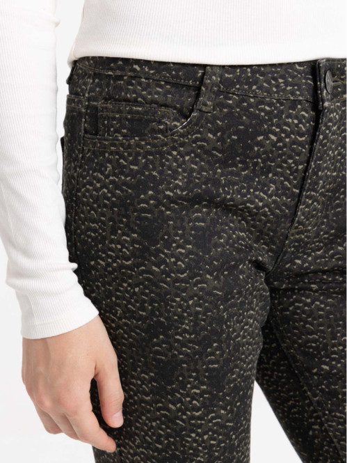 Pantalon imprimé kaki quite...