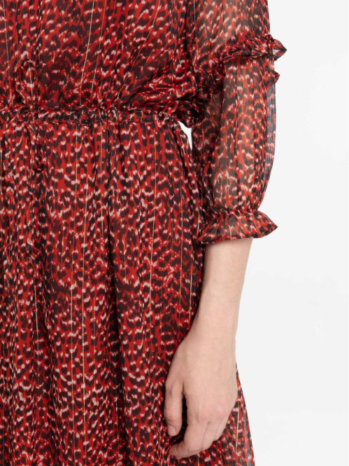 Robe imprimée femme