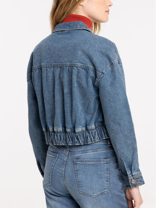 Veste en jean courte stone...