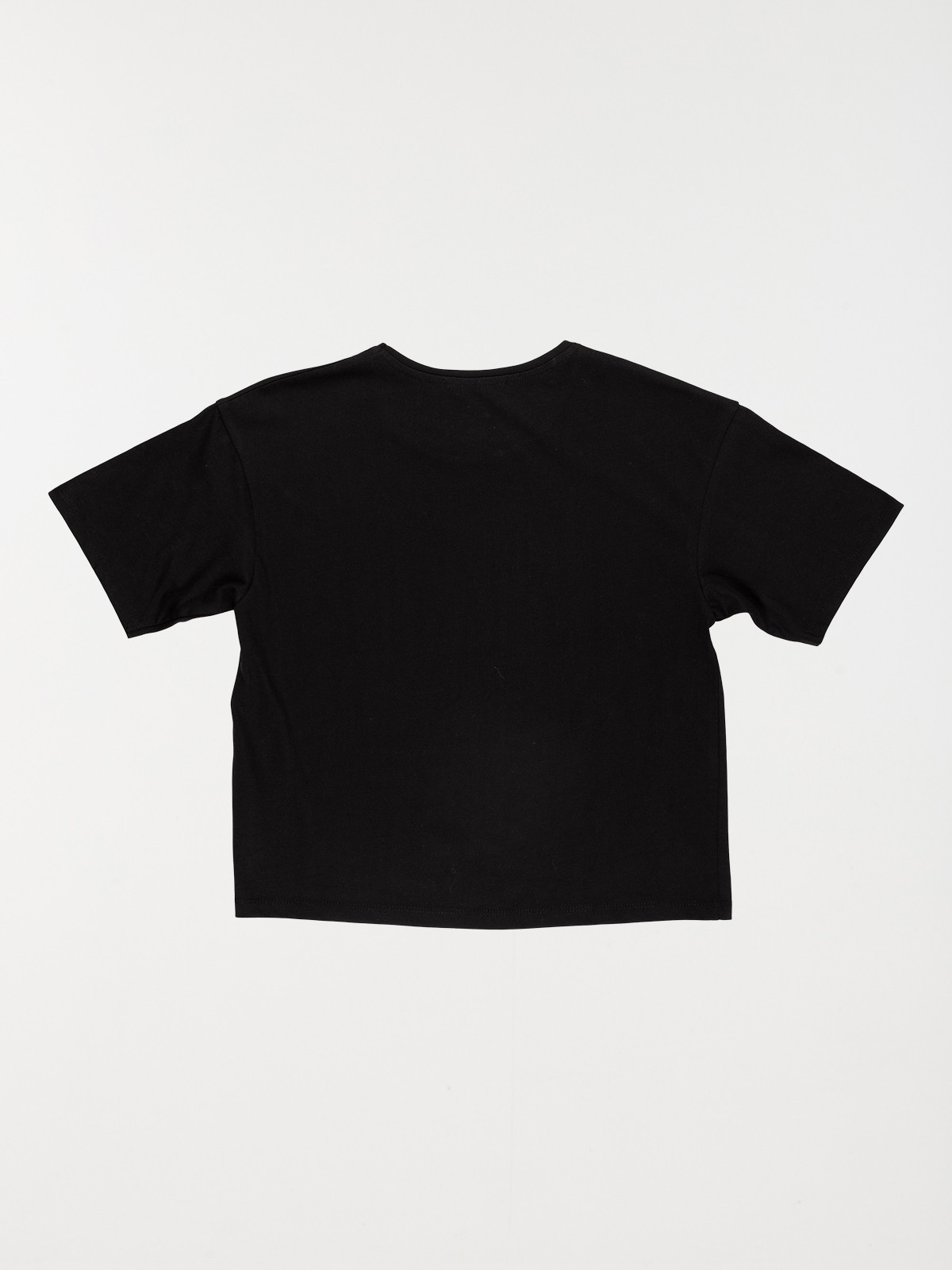 Tee-shirt basique noir fille (XXS-M) Tee-shirt basique noir fille (XXS-M)