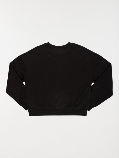 Sweat basique noir fille...