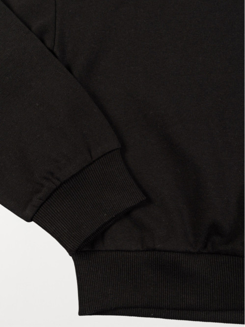 Sweat basique noir fille...