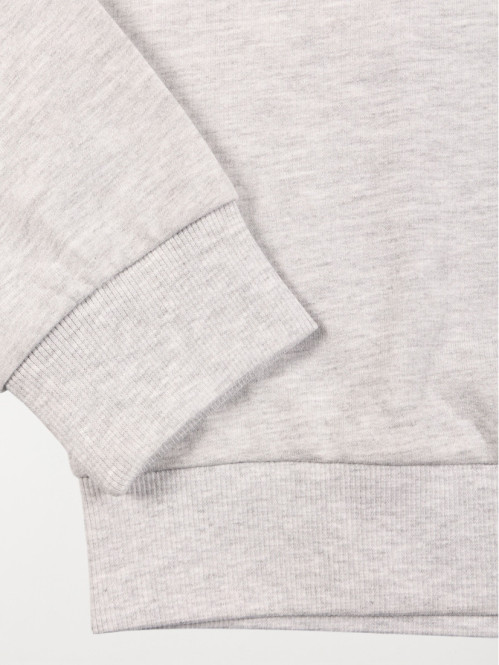 Sweat basique gris chiné...