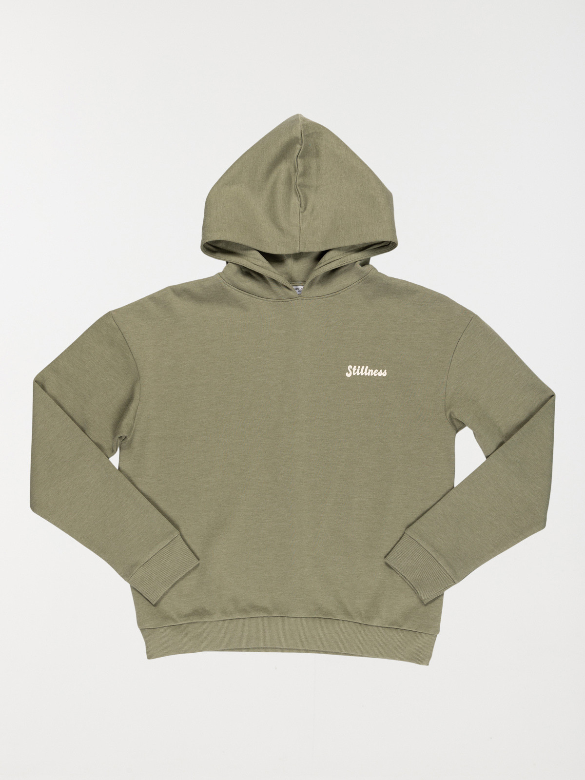 Sweat à capuche vert camou fille (XXS-M)