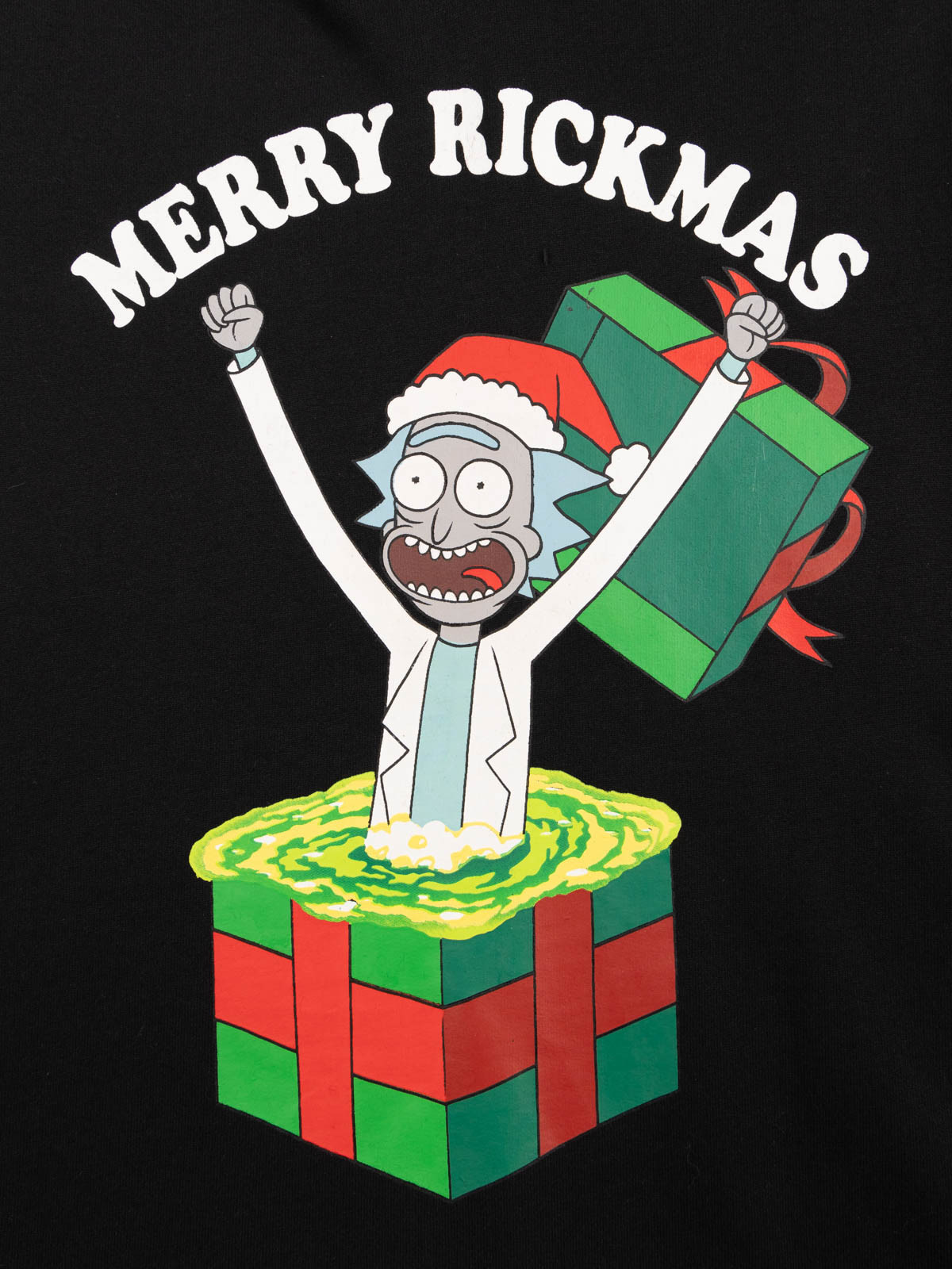 Sweat Rick et Morty noir garçon (XXS-M)