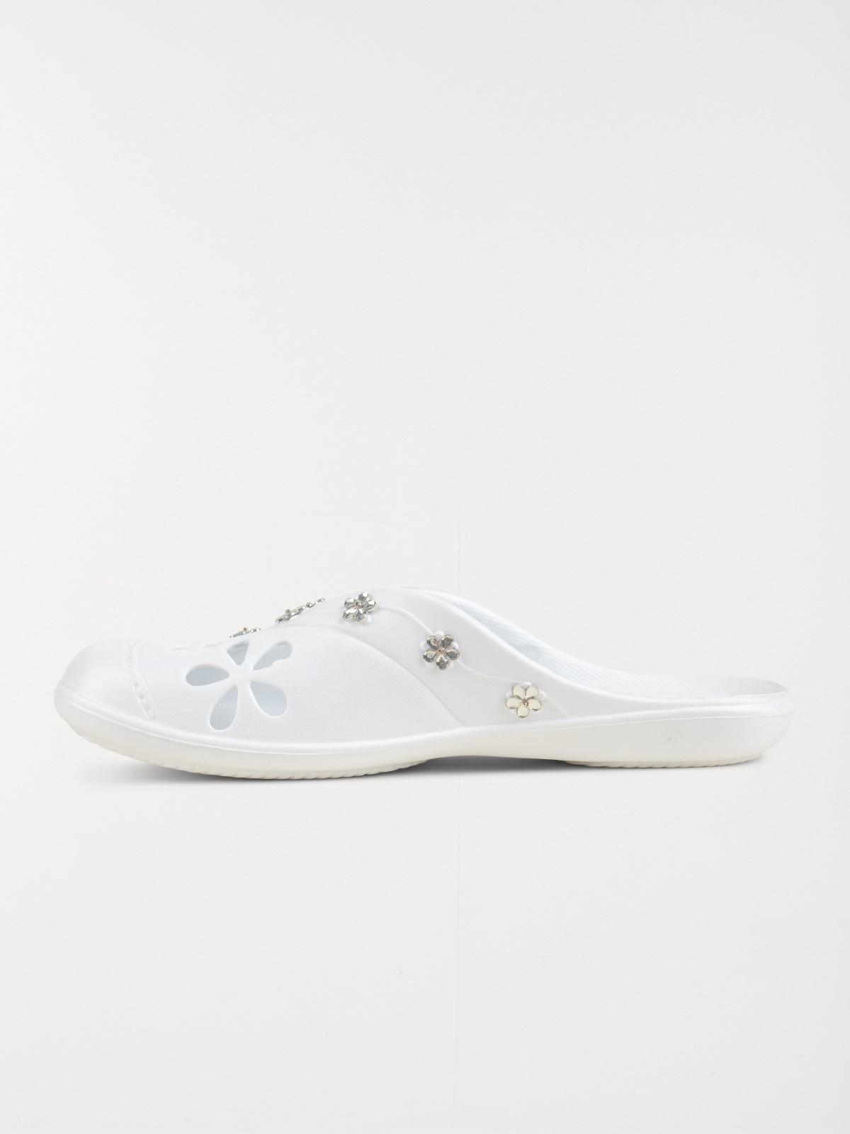 Sabot plastique blanc fantaisie (36-41) Sabot plastique blanc fantaisie (36-41)
