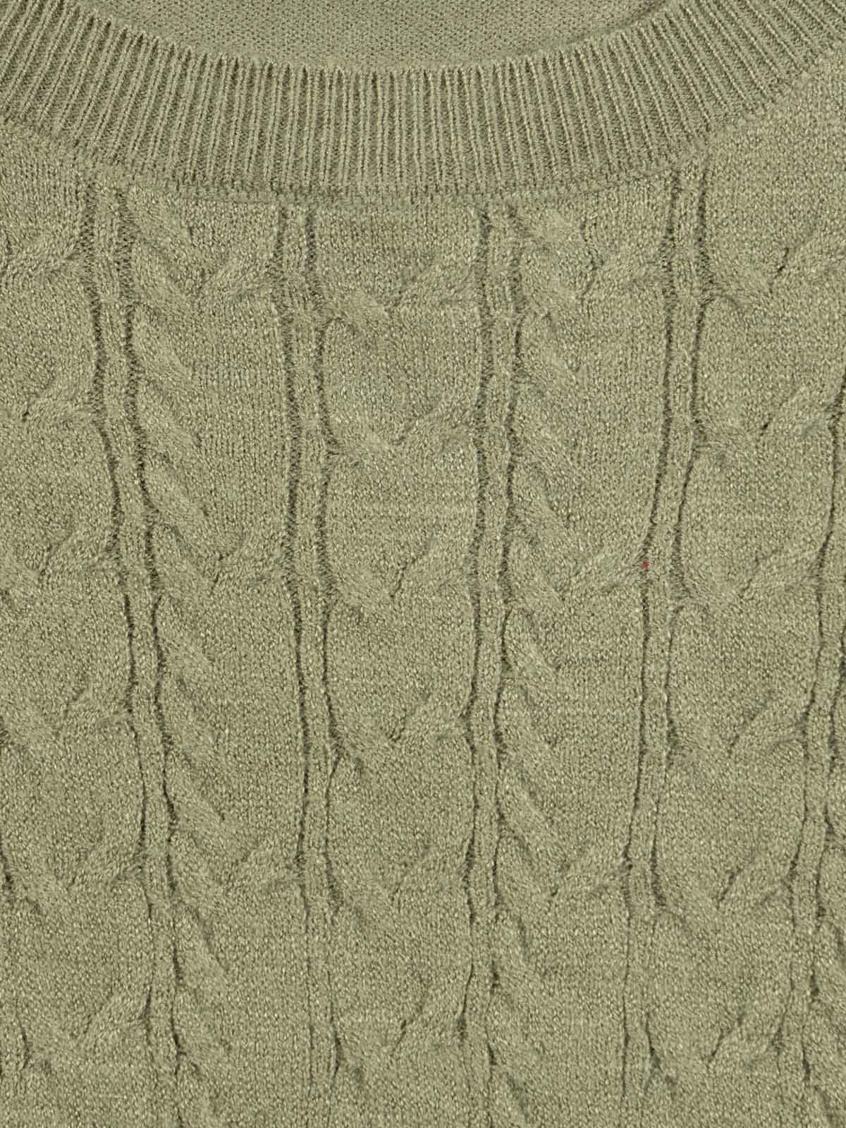 Pull vert camou fille (XXS-M)