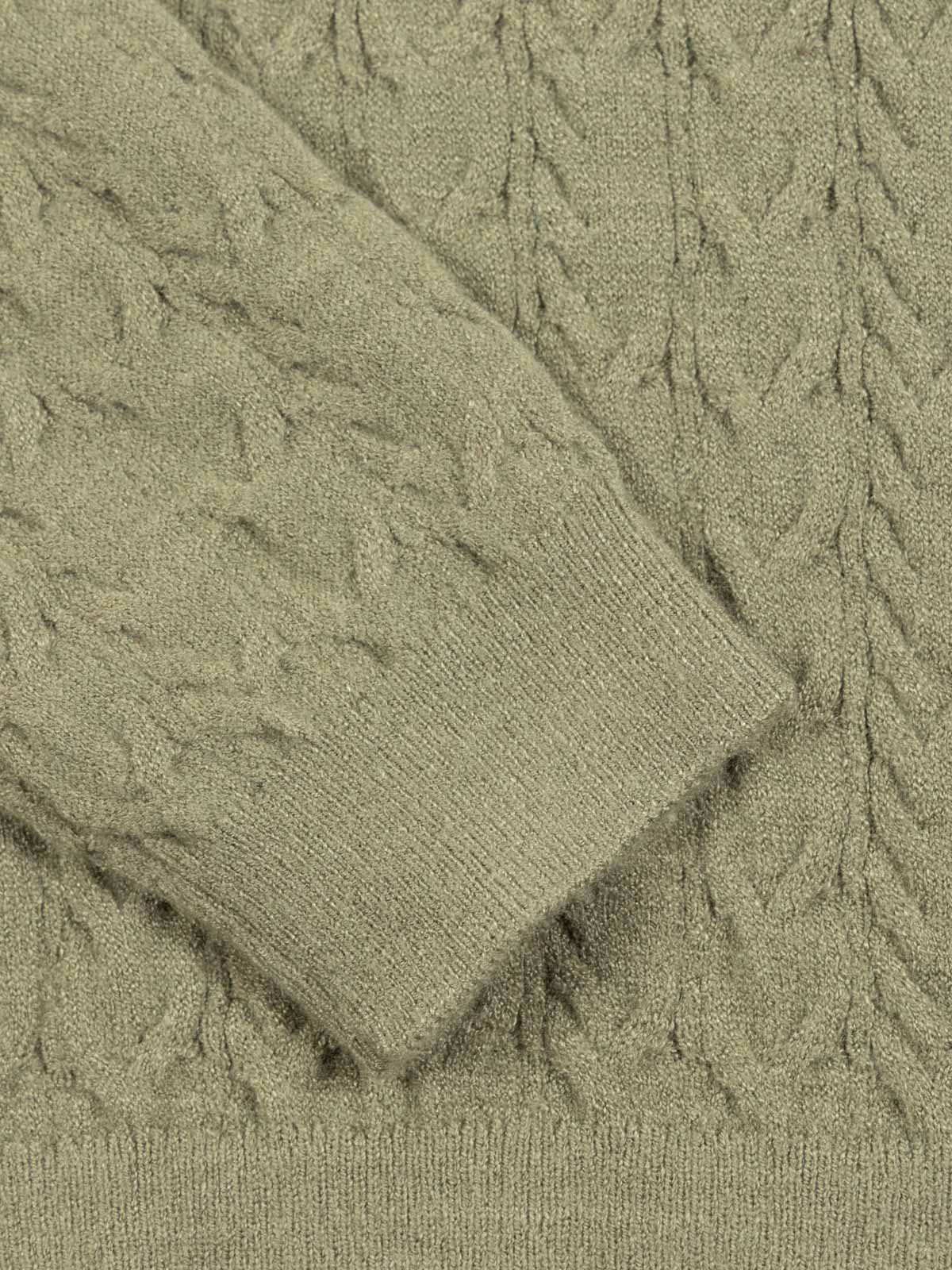 Pull vert camou fille (XXS-M)