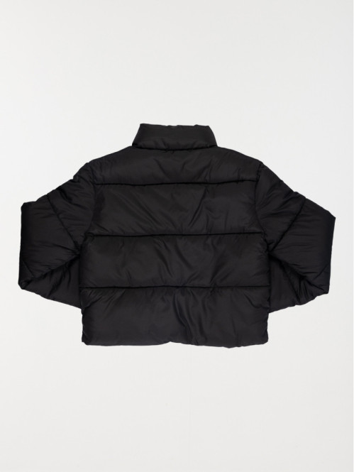 Doudoune courte noire fille...