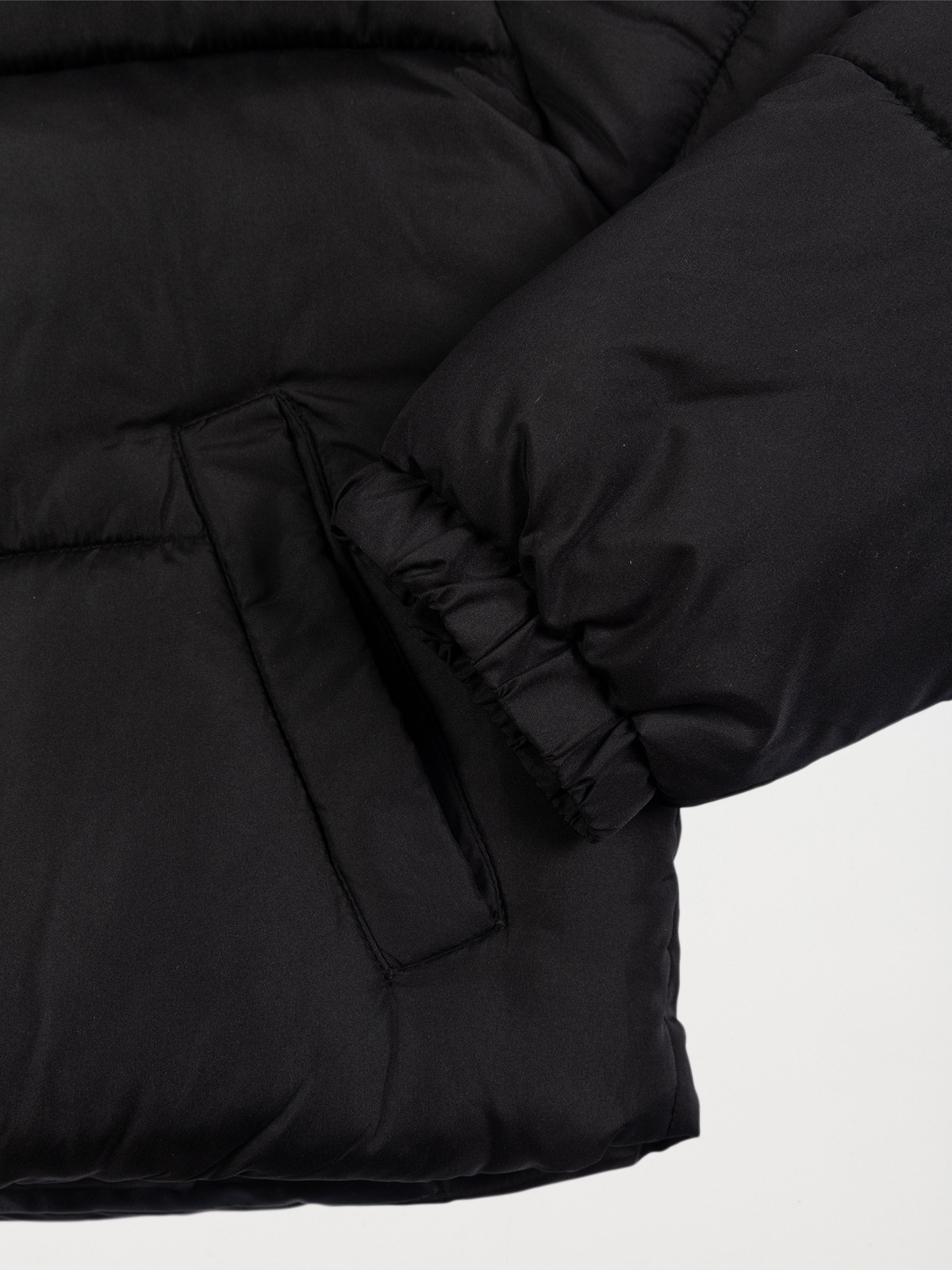 Doudoune courte noire fille (XXS-M)