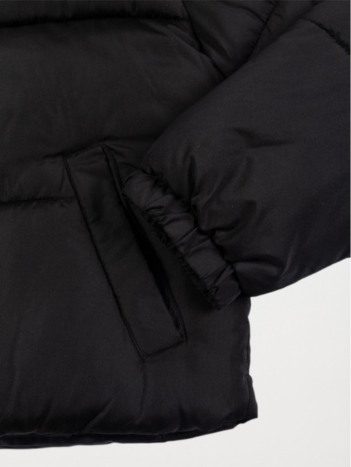 Doudoune courte noire fille...