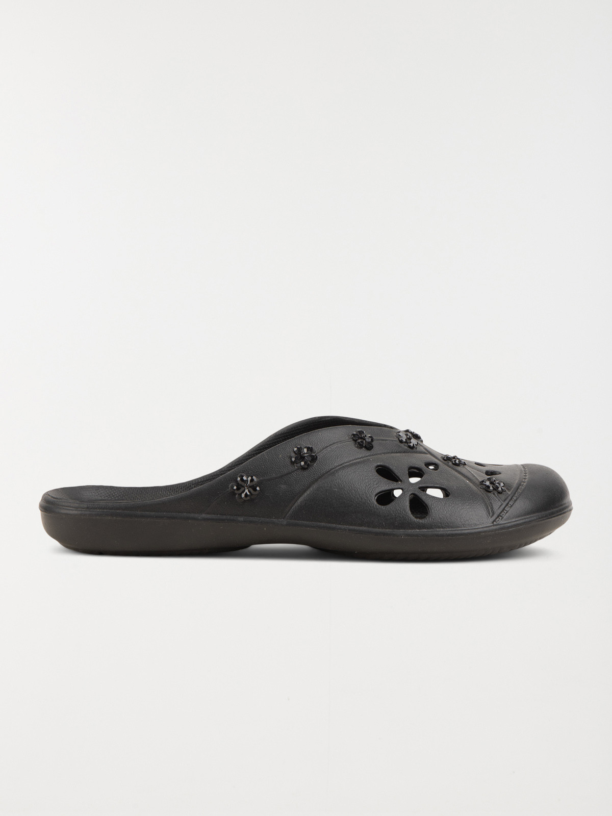 Sabot plastique noir fantaisie (36-41)
