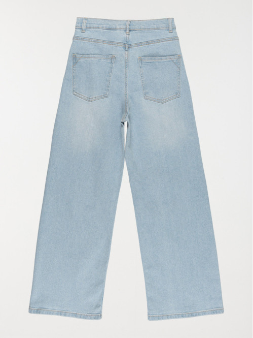 Jean wide leg bleached...
