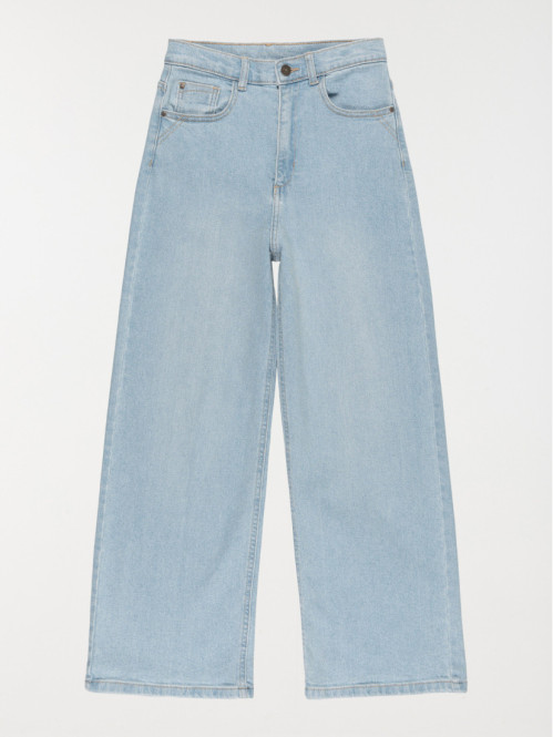 Jean wide leg bleached...
