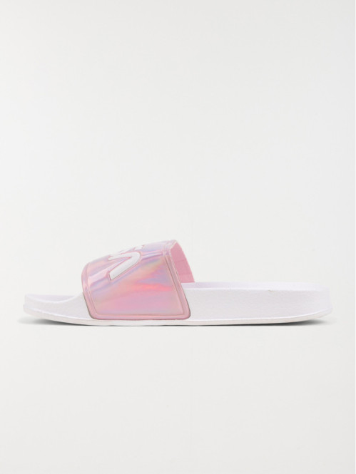 Claquettes blanches NASA femme (36-41) Claquettes blanches NASA femme (36-41)