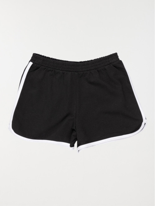 Short basique noir fille...