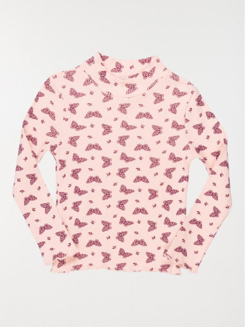 Tee-shirt imprimé papillon fille (3-12A)