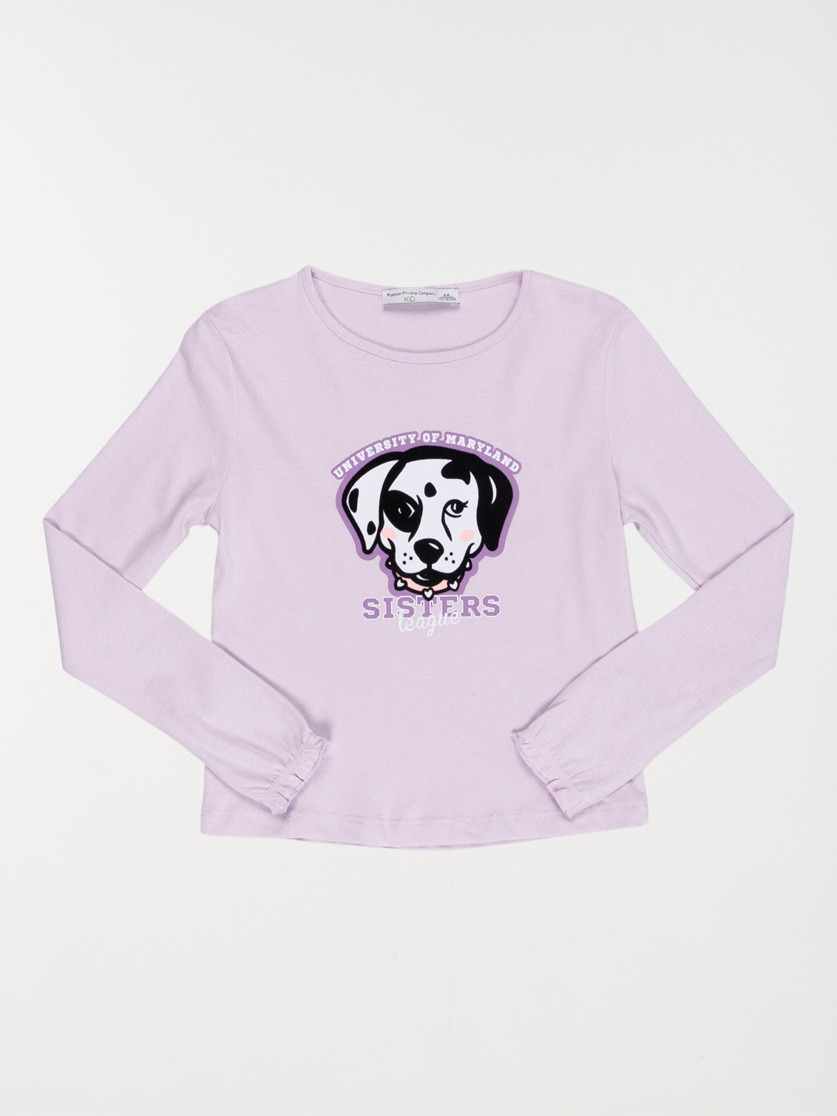 Tee-shirt imprimé chien fille (3-12A) Tee-shirt imprimé chien fille (3-12A)