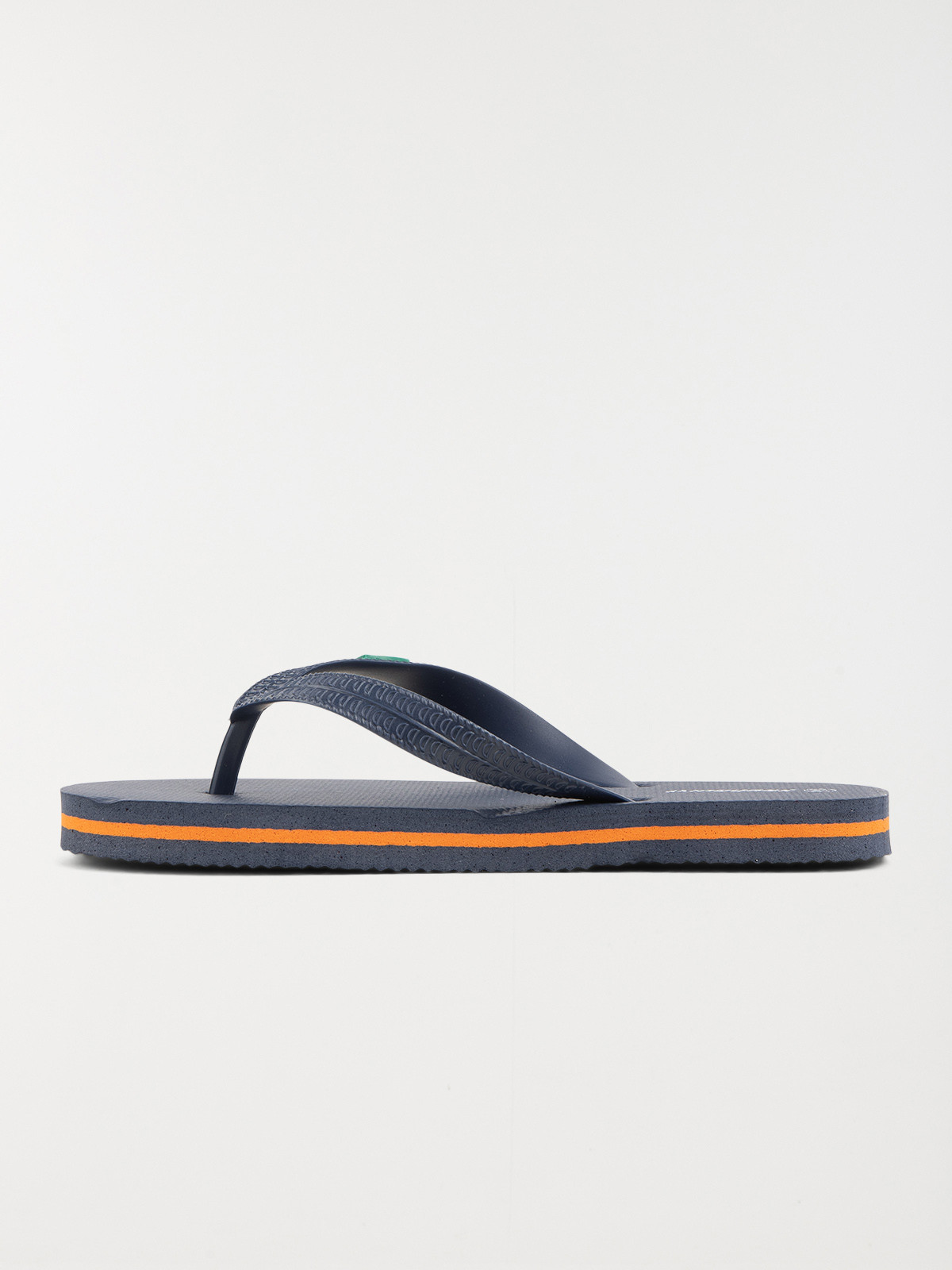 Tong marine et orange garçon (31-35)