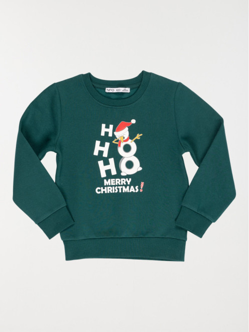 Sweat de noël garçon (3-12A)