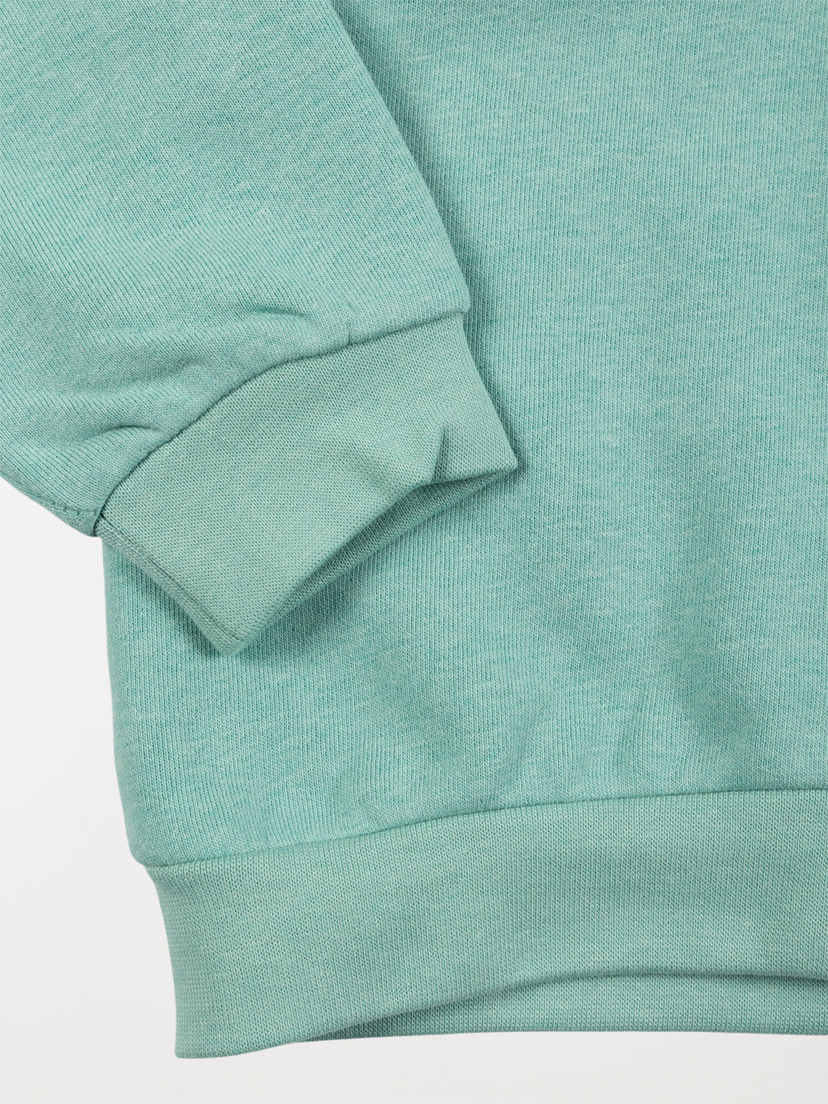 Sweat à capuche vert lavé fille (3-12A) Sweat à capuche vert lavé fille (3-12A)