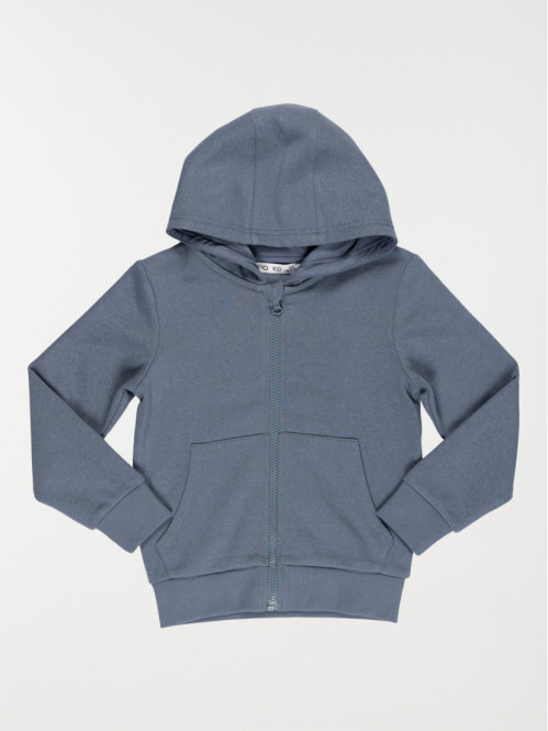 Sweat capuche zippé garçon (3-12A) Sweat capuche zippé garçon (3-12A)